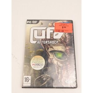 UFO: Aftershock PC CD-ROM Video‎ Game NEW Sealed  T Teen Rating  Strategy Sci